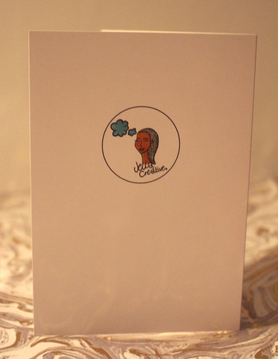 Bounce Back Greeting Card Jella Creative