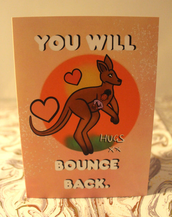Bounce Back - Greeting Card