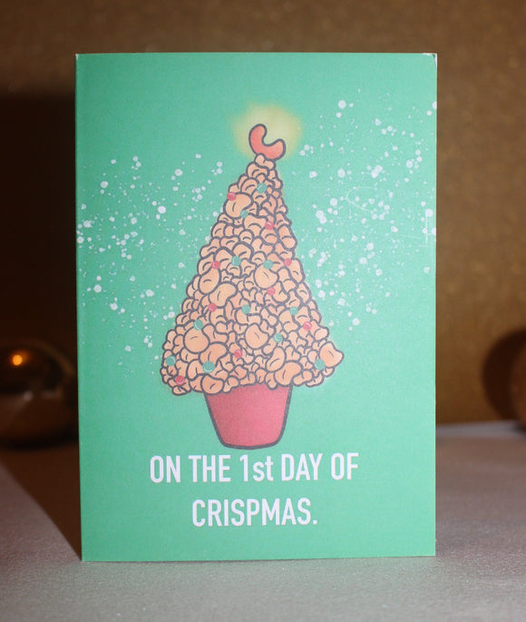 First Day of Crispmas - Greeting Card