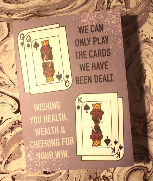 Health on the Cards - Greeting Card