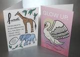 Glow Up - Greeting Card