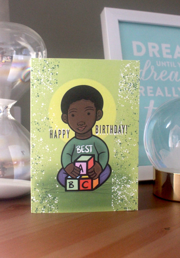 Best Birthday - Greeting Card
