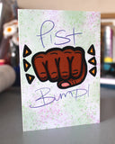 Fist Bump - Greeting Card