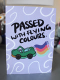 Flying Colours - Greeting Card