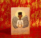 A Black Christmas - Pack of 4 Greeting Cards