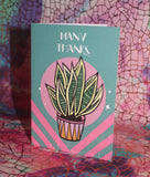 Many Thanks - Greeting Card