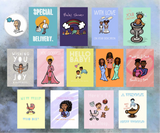 You Goddess - Greeting Card