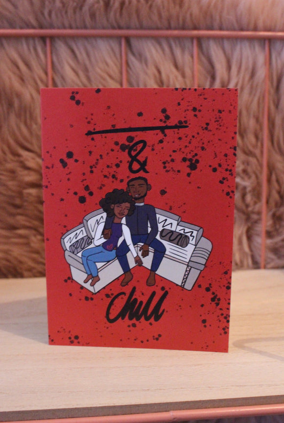 Nothing & Chill - Greeting Card