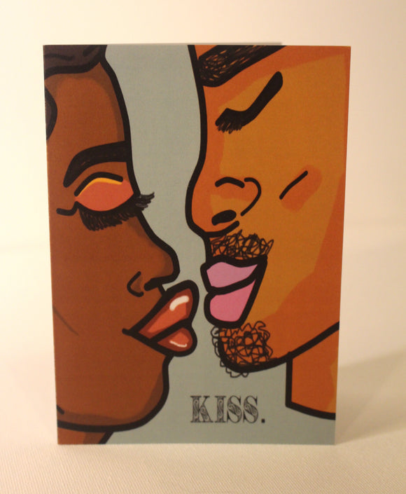 KISS - Greeting Card