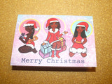 Santa Sistas - Greeting Card