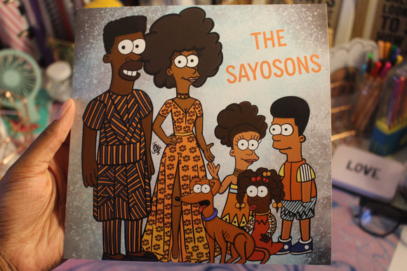 The Sayosons - Print