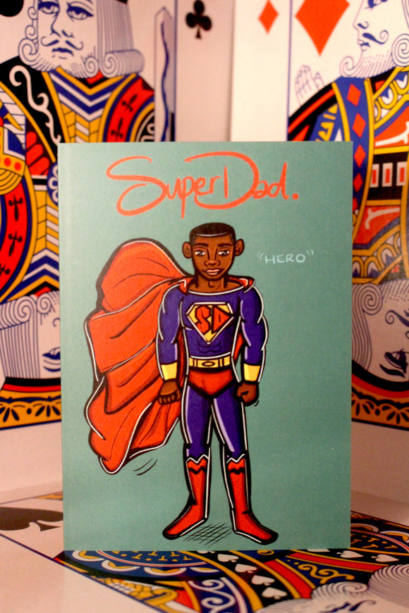 SuperDad - Greeting Card
