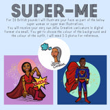 SUPER-ME - Illustration Services