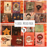Creative Xmas Mixed Pack - 4 Greeting Cards